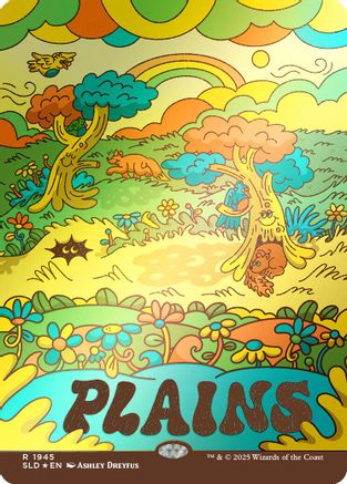 Plains (1945) (Rainbow Foil)  [Foil]  (SLD-1945) - [Secret Lair Drop Series]