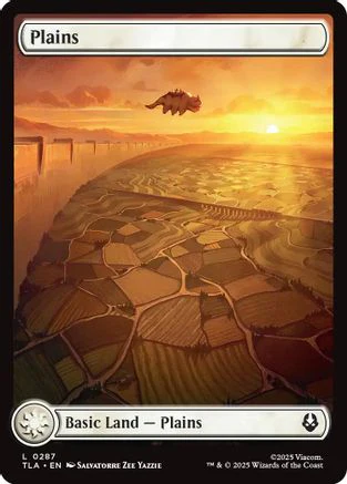 Plains (287)  [Foil]  (TLA-287) - [Avatar: The Last Airbender]