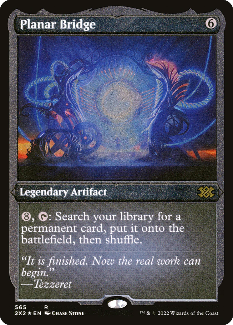 Planar Bridge (Foil Etched)  [Foil]  (2X2-565) - [Double Masters 2022]