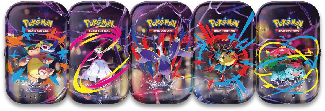 POKEMON MEGA HEROES MINI TIN (1 Random Tin) - Image 2