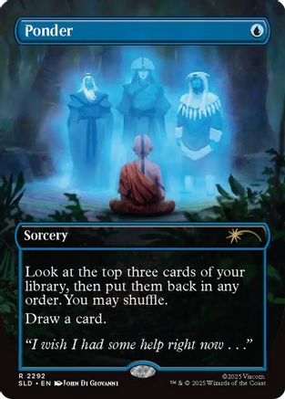 Ponder (2292)  (SLD-2292) - [Secret Lair Drop Series]