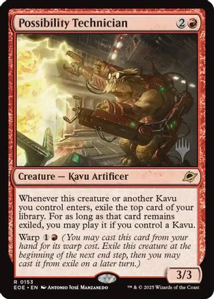 Possibility Technician  (PPEOE-153) - [Promo Pack: Edge of Eternities]