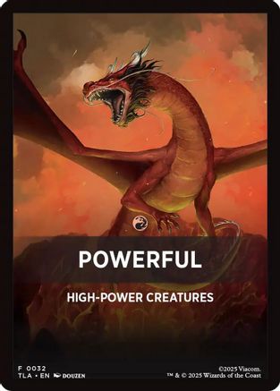 Powerful Theme Card  (TLA-032) - [Avatar: The Last Airbender]