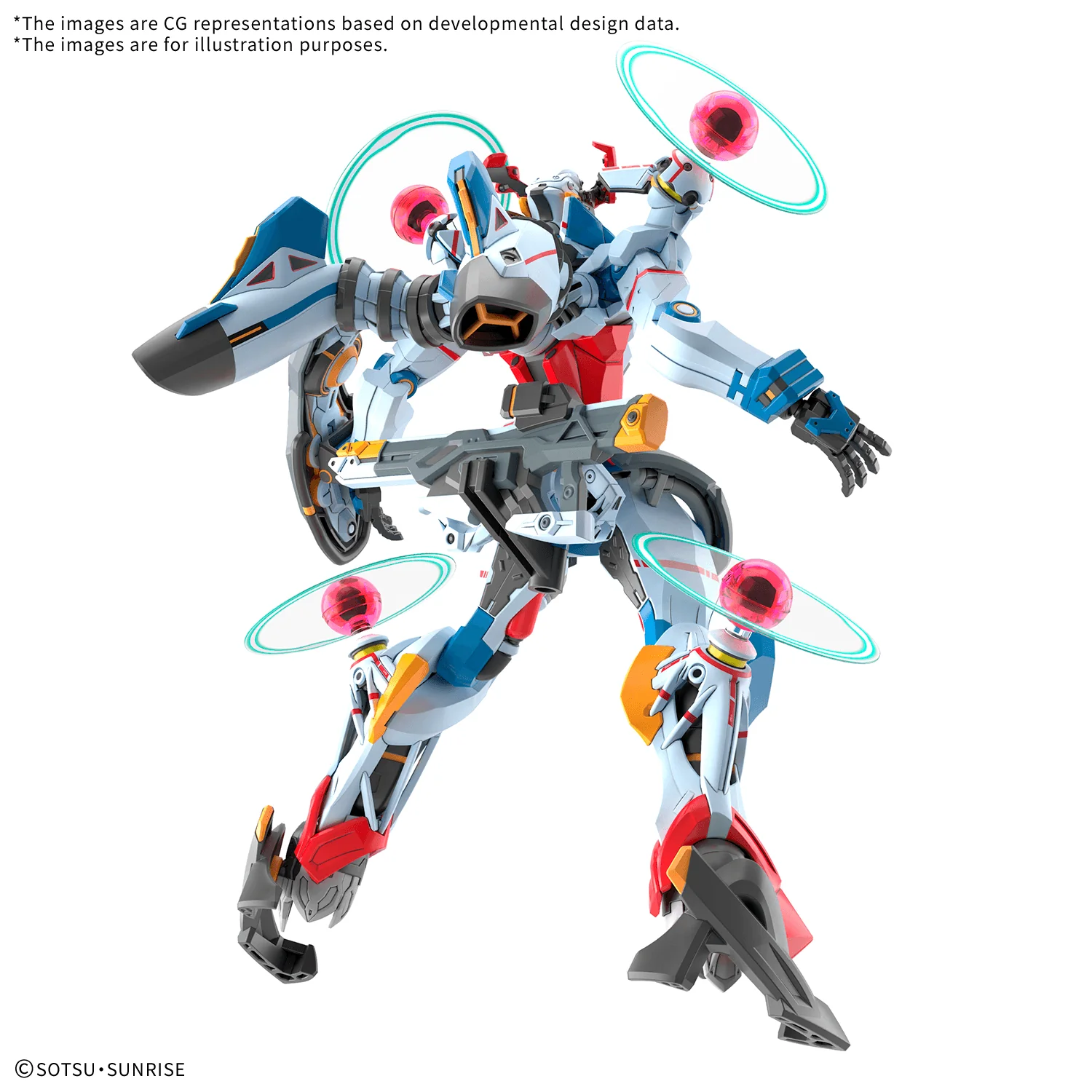 BANDAI HOBBY HG 1/144 GQuuuuuuX(Endymion Unit Awakened) - Image 3