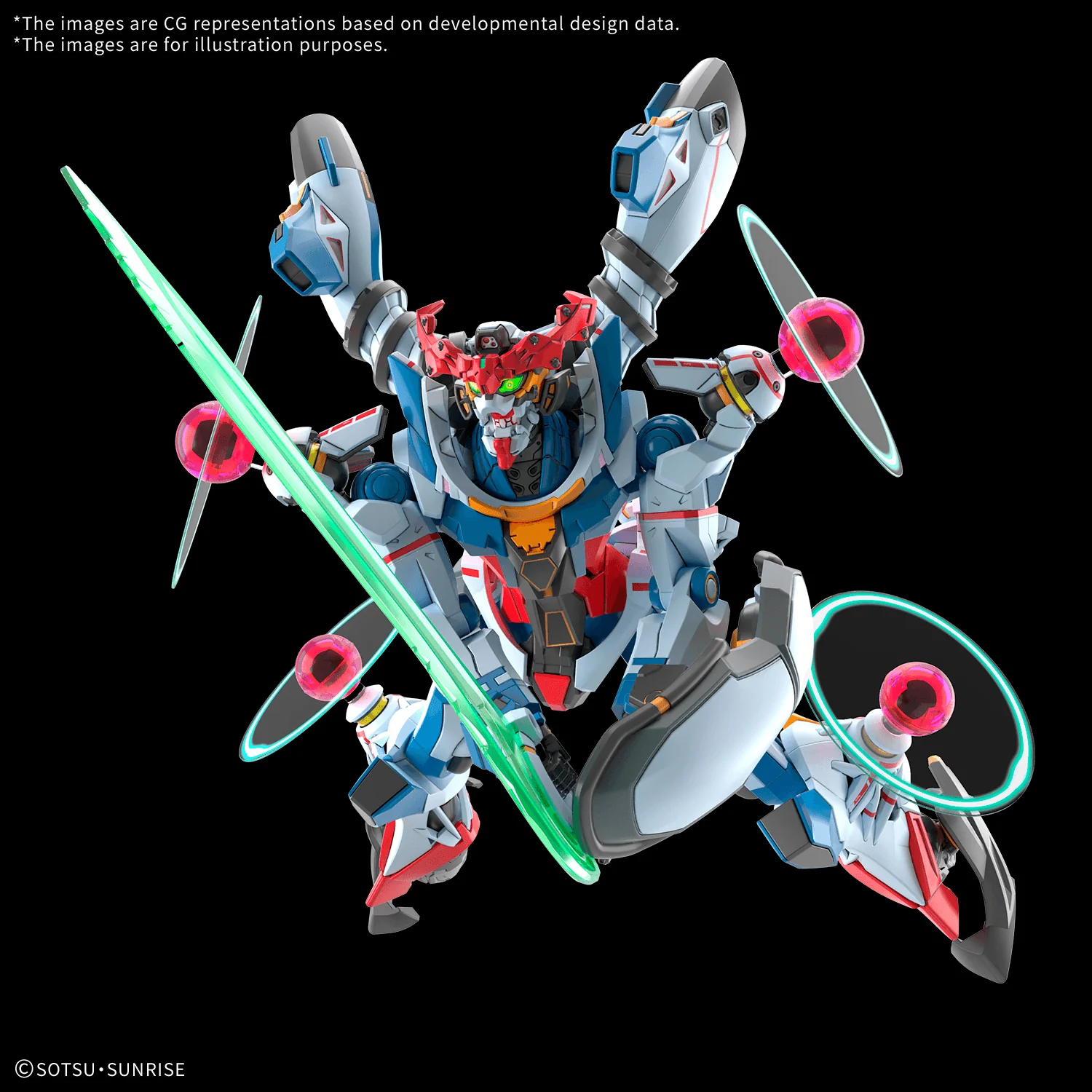 BANDAI HOBBY HG 1/144 GQuuuuuuX(Endymion Unit Awakened) - Image 5
