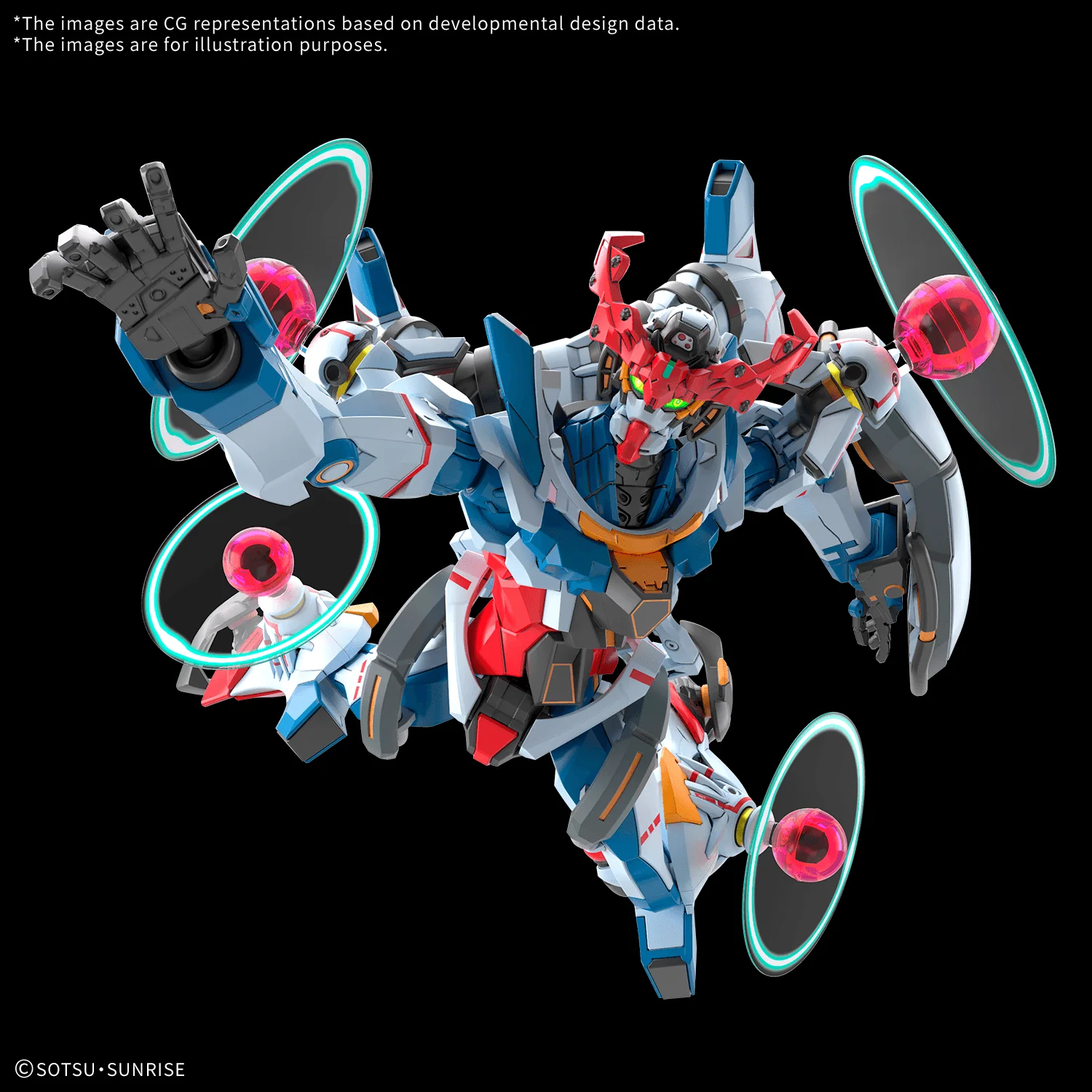 BANDAI HOBBY HG 1/144 GQuuuuuuX(Endymion Unit Awakened) - Image 6