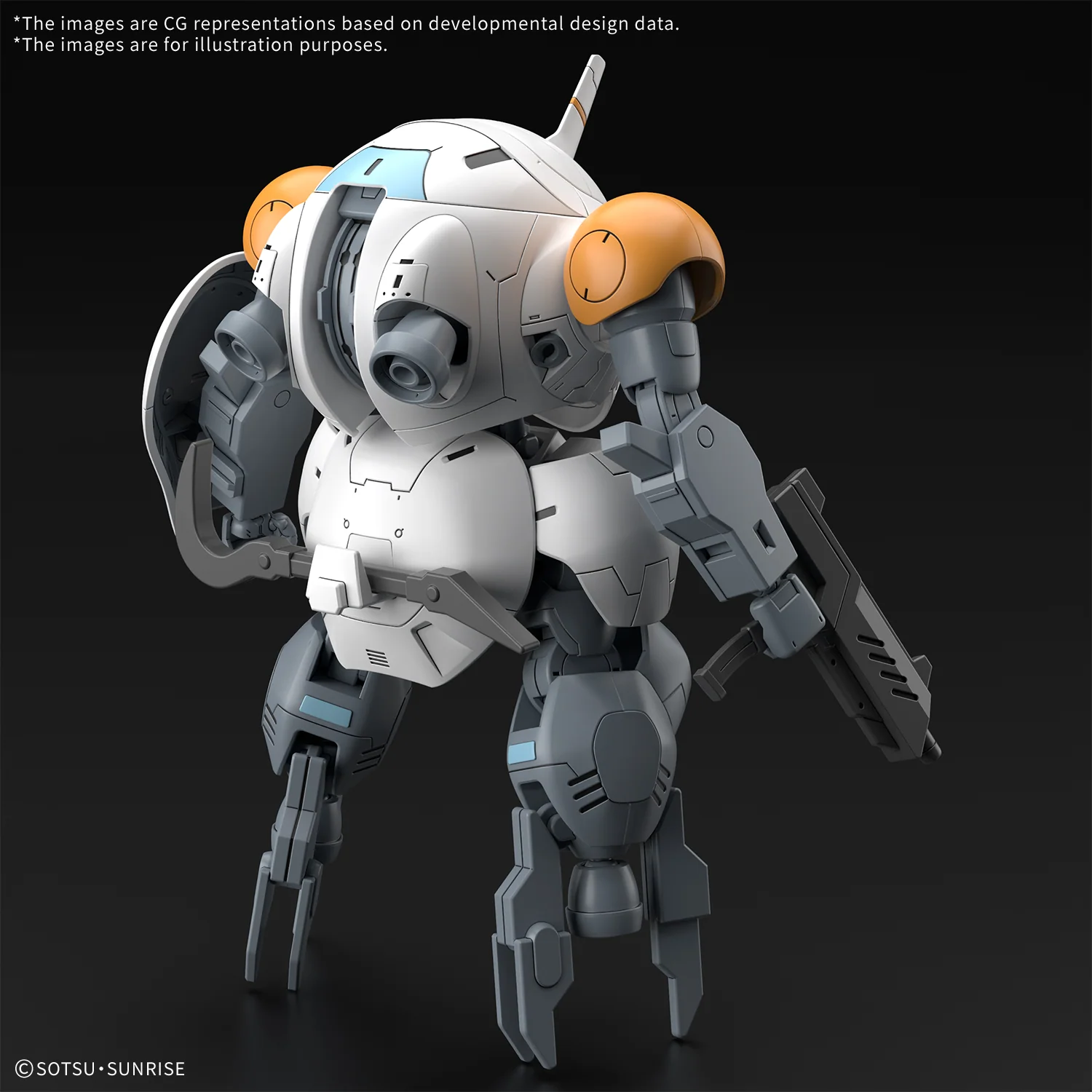 BANDAI HOBBY HGIBO 1/144 598'S MONKEY RODI / MONKEY CRAB RODI - Image 3