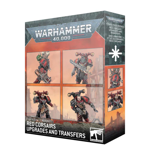 [Pre-Order] Chaos Space Marines: Red Corsairs Upgrades & Transfers [Mar 21, 2026]