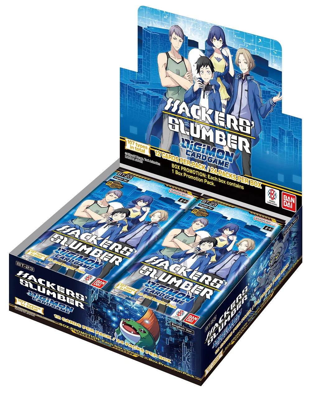 [Pre-Order] DIGIMON CG BT-23 HACKERS' SLUMBER BOOSTER (ETA 2025-10-24)
