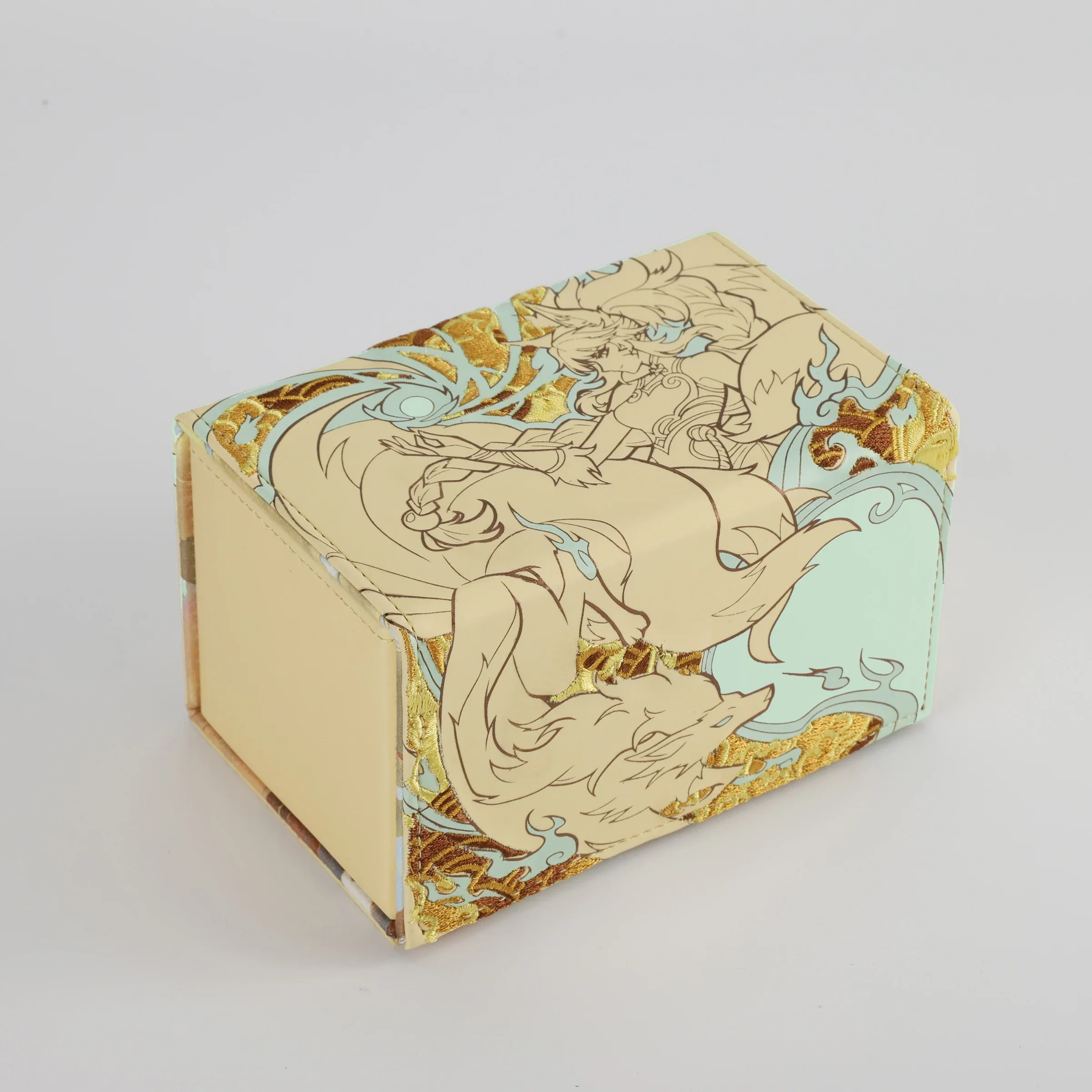[Pre-Order] Manamoon Ionian Champions Dicewinder-X Deck Boxes Foxfire (Limit 1 Per Person) (ETA Q2/Q3 2026)