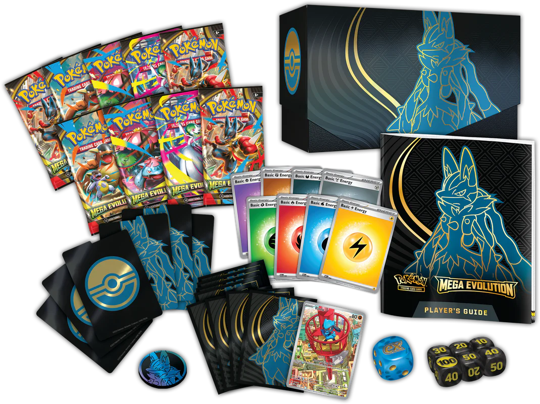 POKEMON ME01 MEGA EVOLUTION ELITE TRAINER - Mega Lucario - Image 3