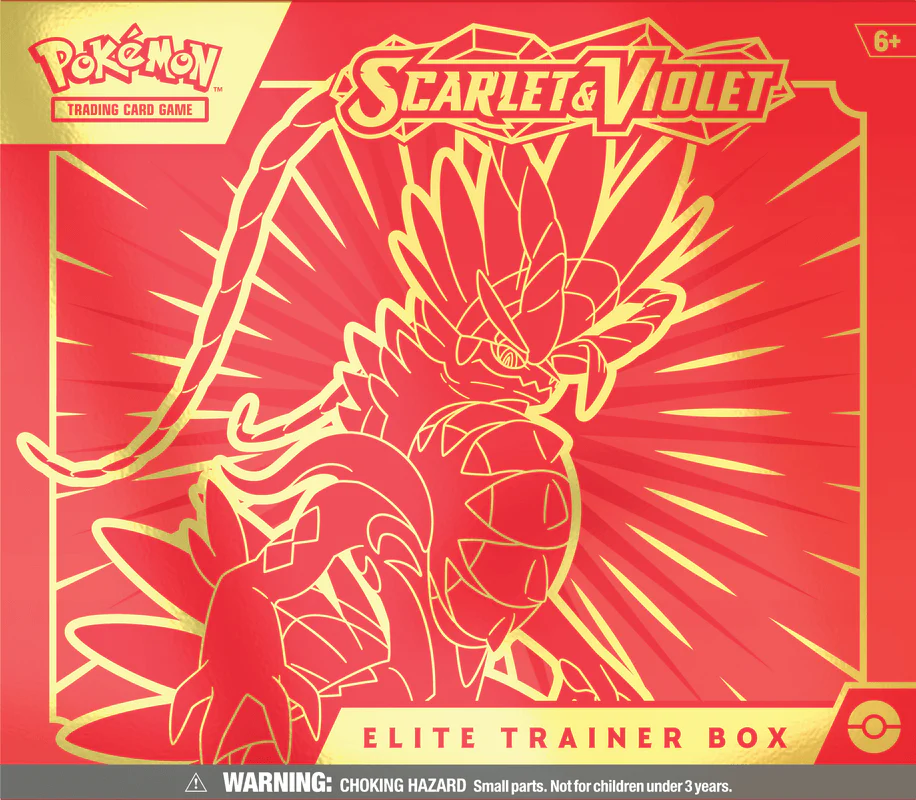 POKEMON SV1 SCARLET AND VIOLET ELITE TRAINER BOX - Koraidon