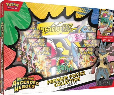 [Pre-Order] Premium Poster Collection: Mega Lucario (ETA SOON)