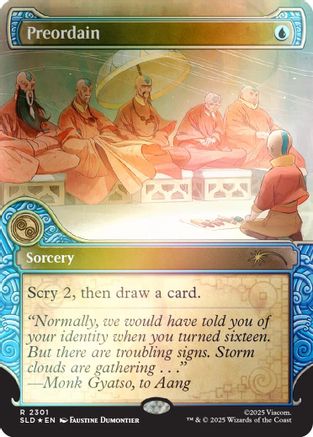 Preordain (2301) (Rainbow Foil)  [Foil]  (SLD-2301) - [Secret Lair Drop Series]