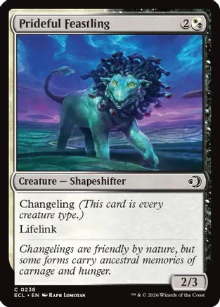 Prideful Feastling  [Foil]  (ECL-238) - [Lorwyn Eclipsed]