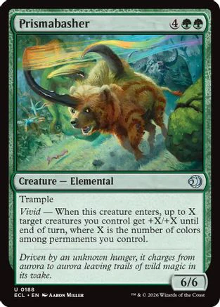 Prismabasher  [Foil]  (ECL-188) - [Lorwyn Eclipsed]