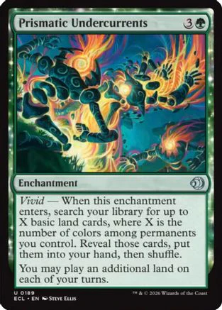 Prismatic Undercurrents  [Foil]  (ECL-189) - [Lorwyn Eclipsed]