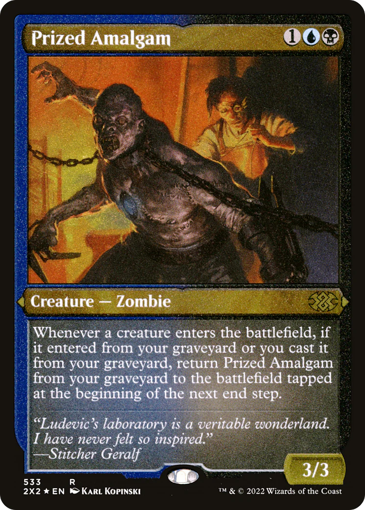 Prized Amalgam (Foil Etched)  [Foil]  (2X2-533) - [Double Masters 2022]