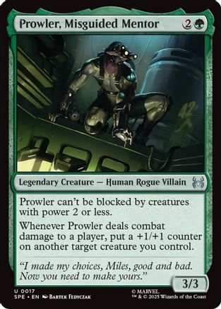 Prowler, Misguided Mentor  (SPM-017) - [Marvel's Spider-Man]