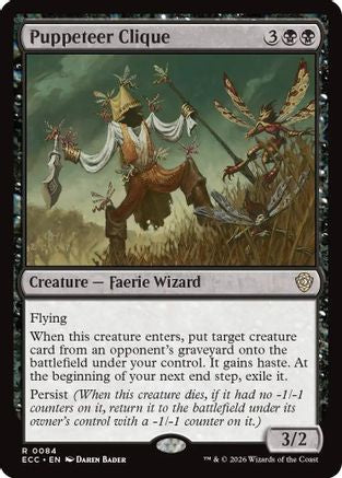 Puppeteer Clique  (ECC-084) - [Commander: Lorwyn Eclipsed]