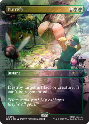 Putrefy (Rainbow Foil)  [Foil]  (SLD-2299) - [Secret Lair Drop Series]