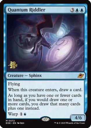 Quantum Riddler  [Foil]  (PRE-072) - [Prerelease Cards]