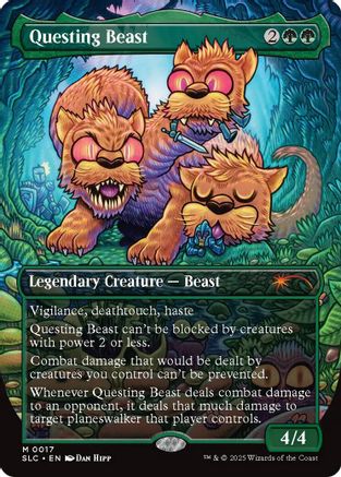 Questing Beast  [Foil]  (SLC-017) - [Secret Lair Countdown Kit]