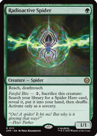 Radioactive Spider  [Foil]  (SPM-285) - [Marvel's Spider-Man]