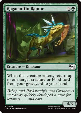 Ragamuffin Raptor  (TMT-130) - [Teenage Mutant Ninja Turtles]