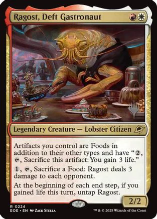 Ragost, Deft Gastronaut  [Foil]  (PPEOE-224) - [Promo Pack: Edge of Eternities]