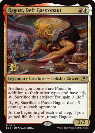 Ragost, Deft Gastronaut  [Foil]  (PRE-224) - [Prerelease Cards]