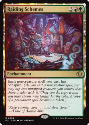 Raiding Schemes  [Foil]  (ECL-239) - [Lorwyn Eclipsed]