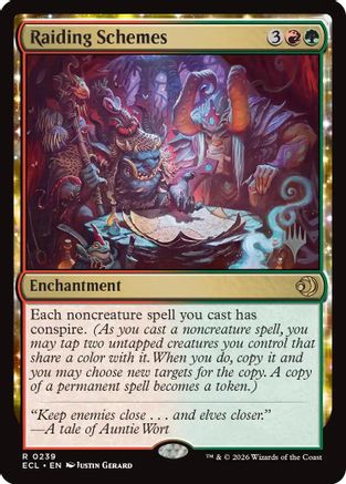 Raiding Schemes  (PPECL-239) - [Promo Pack: Lorwyn Eclipsed]