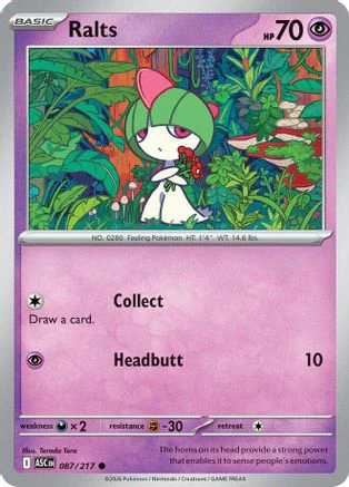 Ralts - (087) [ME Ascended Heroes]