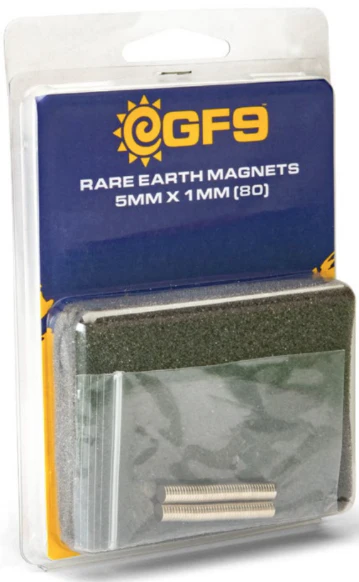 RARE EARTH MAGNETS 5MM X 1MM 80CT