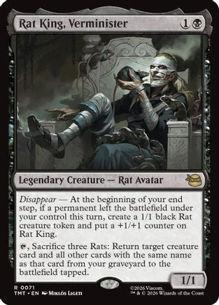 Rat King, Verminister  (TMT-071) - [Teenage Mutant Ninja Turtles]