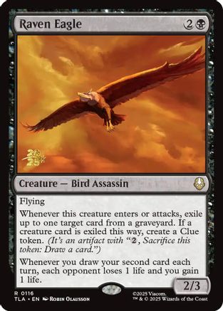Raven Eagle  [Foil]  (PRE-116) - [Prerelease Cards]