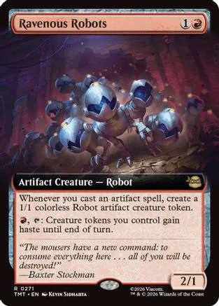 Ravenous Robots (Extended Art)  (TMT-271) - [Teenage Mutant Ninja Turtles]