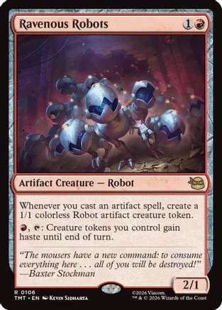 Ravenous Robots  (TMT-106) - [Teenage Mutant Ninja Turtles]