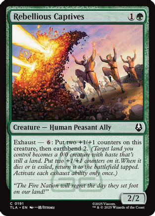 Rebellious Captives  [Foil]  (TLA-191) - [Avatar: The Last Airbender]