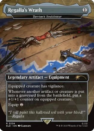 Regalla's Wrath - Tarrian's Soulcleaver  (SLD-2224) - [Secret Lair Drop Series]