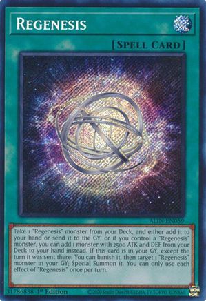 Regenesis [ALIN-EN059] - Alliance Insight 1st Edition - Secret Rare