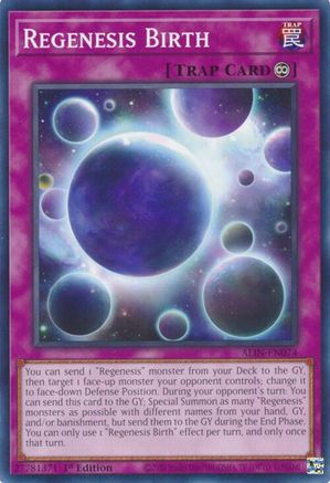 Regenesis Birth [ALIN-EN074] - Alliance Insight 1st Edition - Common / Short Print