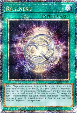 Regenesis (Quarter Century Secret Rare) [ALIN-EN059] - Alliance Insight 1st Edition - Quarter Century Secret Rare