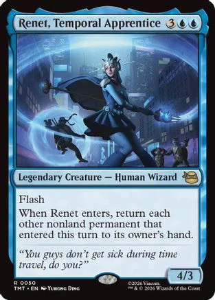 Renet, Temporal Apprentice  (TMT-050) - [Teenage Mutant Ninja Turtles]