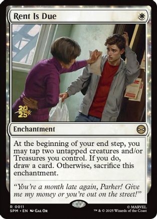 Rent Is Due  [Foil]  (PRE-011) - [Prerelease Cards]