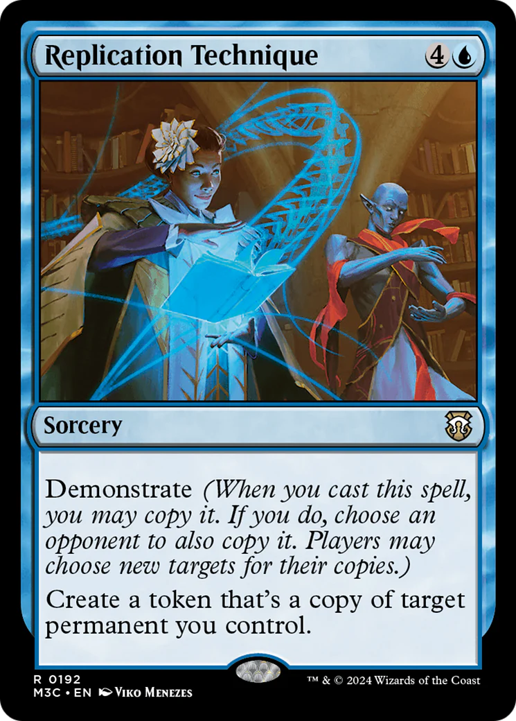 Replication Technique  [Foil]  (M3C-192) - [Modern Horizons 3 Commander]
