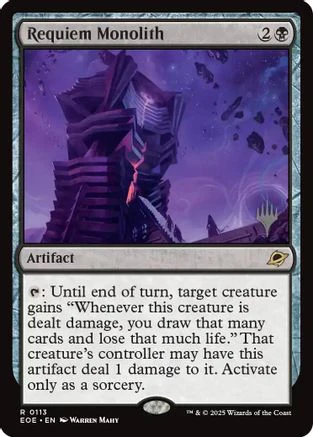 Requiem Monolith  (PPEOE-113) - [Promo Pack: Edge of Eternities]