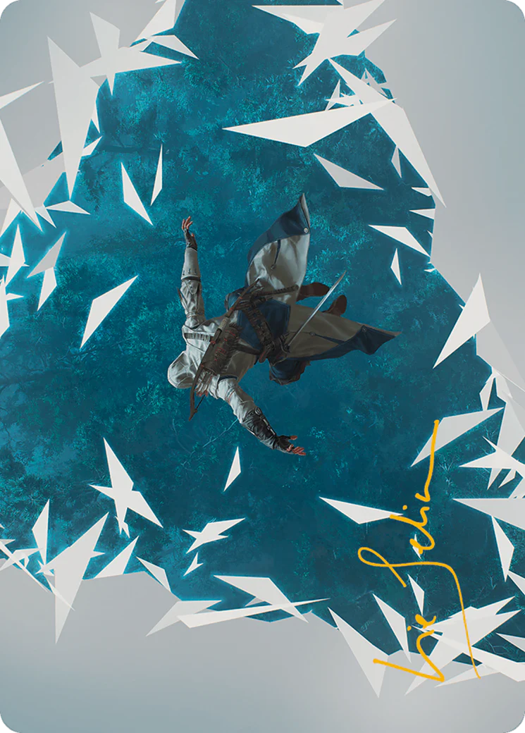 Restart Sequence Art Card (Gold-Stamped Signature)  (ASACR-003) - [Assassin's Creed Art Series] (Borderless)