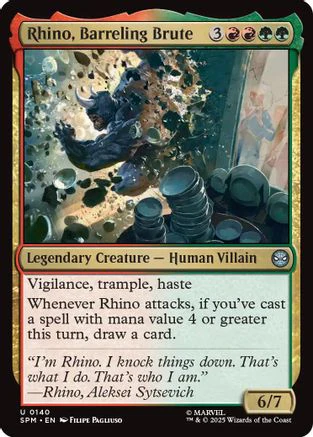 Rhino, Barreling Brute  (SPM-140) - [Marvel's Spider-Man]